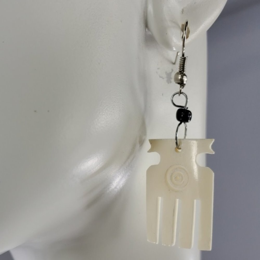 Kenyan Handmade Bone Earrings